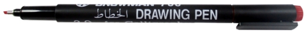 Picture of Snowman Calligraphy Pen 2.0mm Red