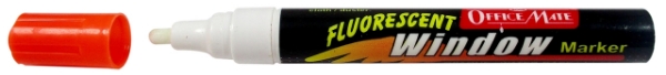 Picture of Office Mate Window Marker Fluorescent Orange