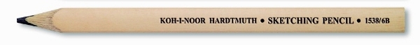Picture of Kohinoor Flat Sketching Pencil 6B