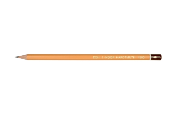 Picture of Kohinoor Yellow Artist Pencil 4H