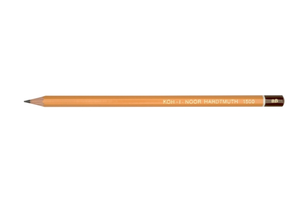 Picture of Kohinoor Yellow Graphite Pencil 1500/8B