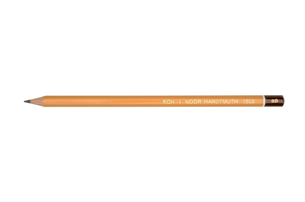 Picture of Kohinoor Yellow Graphite Pencil 1500/8B