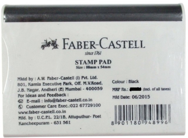 Picture of Faber Castell Stamp Pad - Black