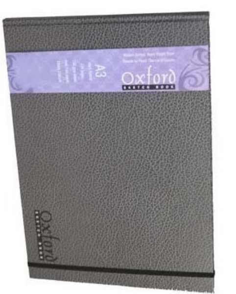 Picture of Oxford Sketch Books A3 Bound 128 pg 140 GSM Paper