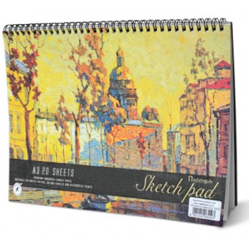Picture of Nightingale A4 Premium Spiral Sketch Pad