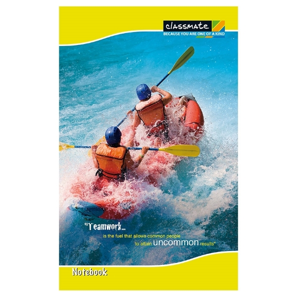 Classmate 160 Pages Unruled Long Notebook Notebook