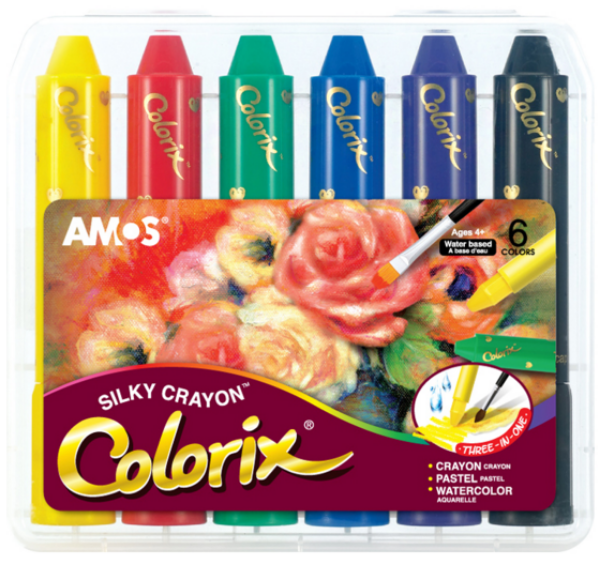 Picture of Amos Silky Crayon - COLORIX Set of 6 Colours