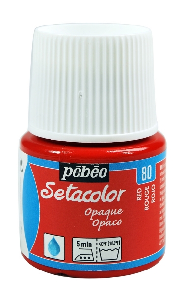 Picture of Pebeo Setacolour Opaque - 45ml Red(80)