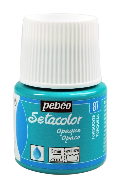 Picture of Pebeo Setacolour Opaque 45ml Turquoise(87)