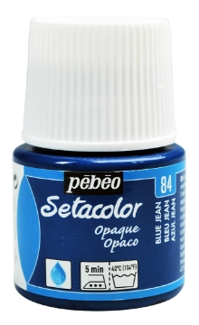 Picture of Pebeo Setacolour Opaque 45ml Blue Jean(84)