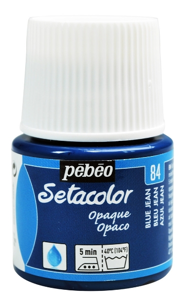 Picture of Pebeo Setacolour Opaque - 45ml Blue Jean(84)