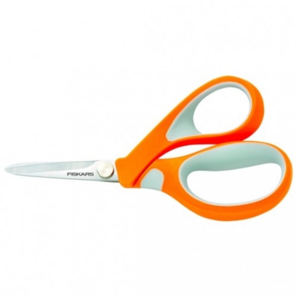 Fiskars RazorEdge Fabric Shears, Orange, 5 inch 