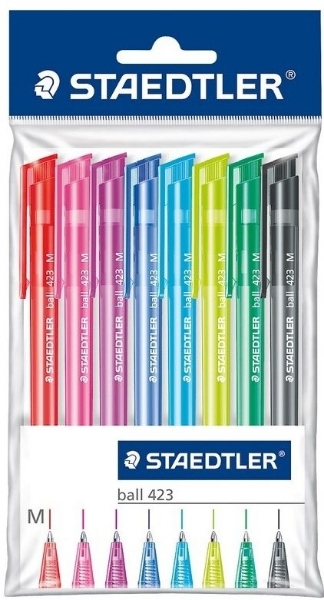 Picture of Staedtler Ball Pen 423M - Pack of 8