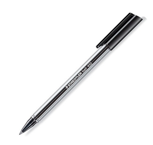 Picture of Staedtler Ball Point Pen - 432 (Black)