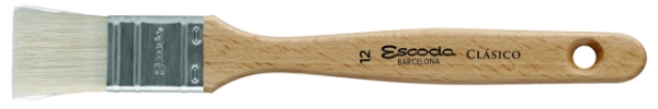 Picture of Escoda SR-2360 FLAT CH. BRISTLE BRUSH No:12