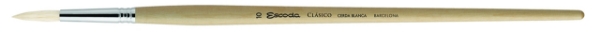 Picture of Escoda SR-5131 CLASICO ROUND BRISTLE BRUSH No:10