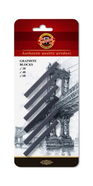 Picture of Kohinoor Graphite Block Set Of 6