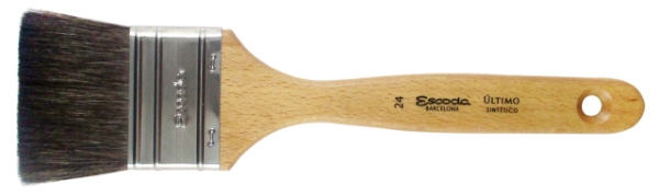Picture of Escoda SR-2330 Ultimo FLAT SYNTHETIC TENDO BRUSH No:24