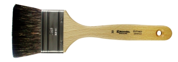 Picture of Escoda SR-2330 Ultimo FLAT SYNTHETIC TENDO BRUSH No:30