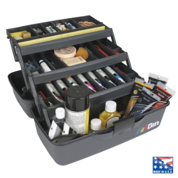 Picture of Artbin Essentials - 3 Tray Box - Black
