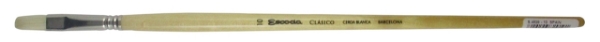 Picture of Escoda SR-4829 CLASICO FLAT BRISTLE BRUSH No:10