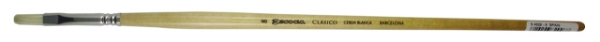 Picture of Escoda SR-4829 CLASICO FLAT BRISTLE BRUSH No:8
