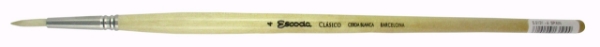 Picture of Escoda SR-5131 CLASICO ROUND BRISTLE BRUSH No:4