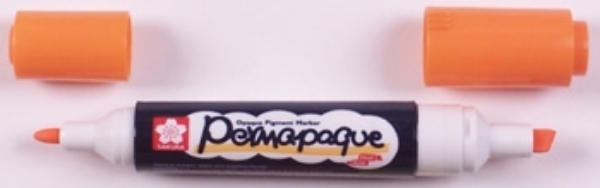 Picture of Sakura Permapaque Opaque Pigment Marker - Orange (5)