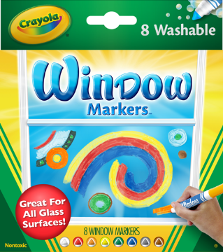 Picture of Crayola Window Marker Set of 8