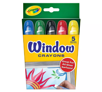 Picture of Crayola Window Crayons 5 Colours