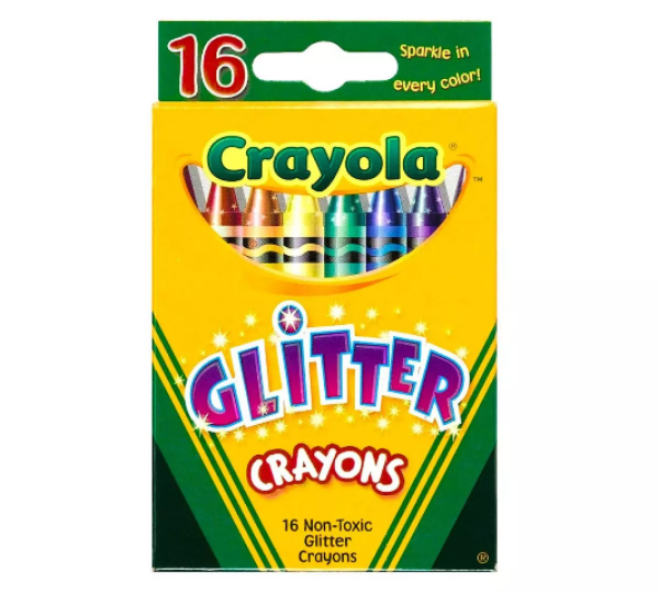 Picture of CRAYOLA GLITTER CRAYONS 16-3724