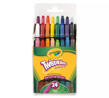 Picture of Crayola Twistables Crayons 24 Colours