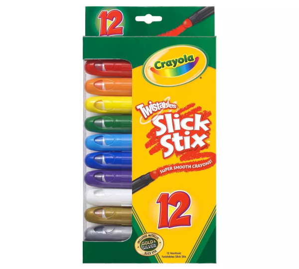 Crayola Crayola Twistables Wax Pencil Crayons Case Collection & Separate Pack Of 12 