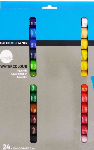 Picture of Daler Rowney Watercolour - Set of 24 (12ml)