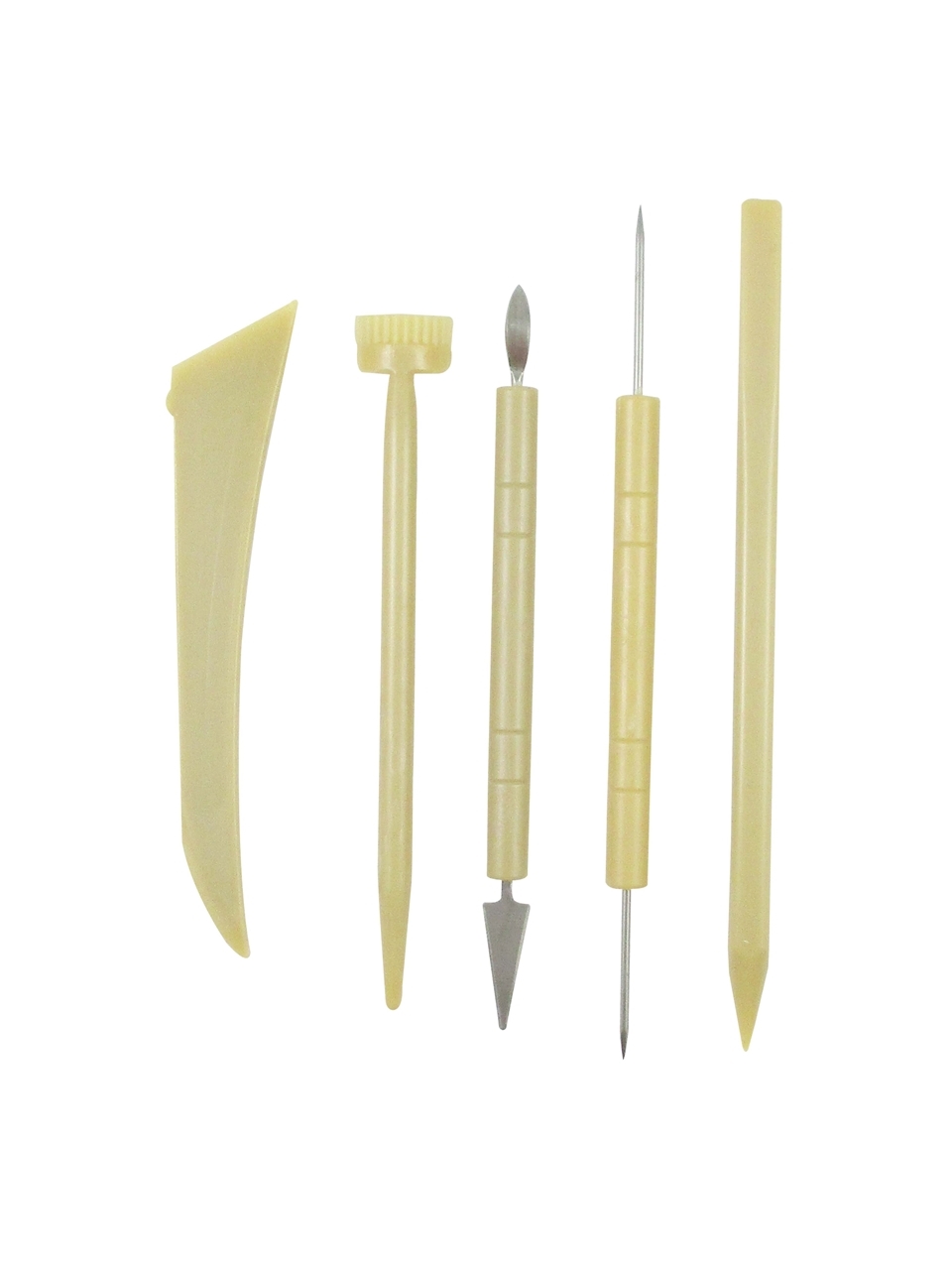 Clay Modelling Plastic tool Set 5
