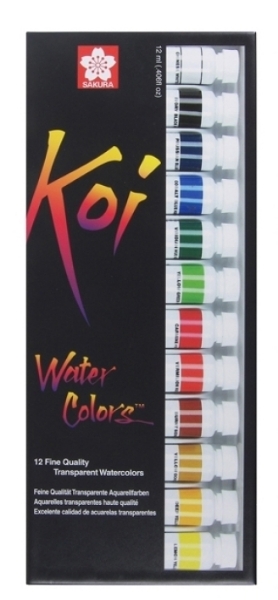 Picture of Sakura Koi Watercolour - Set of 12 (12ml)