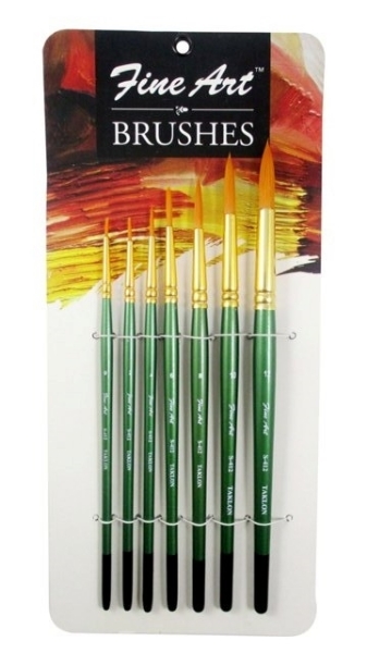 Picture of Fine Art Round Brush S-412 Set