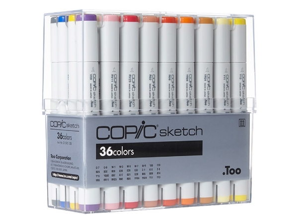 Picture of Copic Sketch Markers - Set of 36