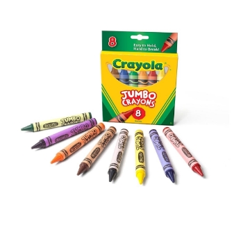 Picture of Crayola JUMBO Crayons Set 8