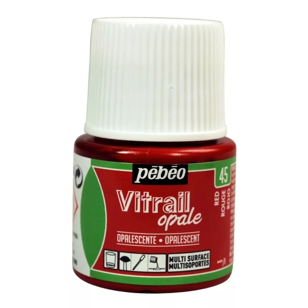 Picture of Pebeo Vitrail Opale Colour - 45ml Red (45)