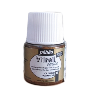 Picture of Pebeo Vitrail Opale Colour 45ml Warm Gold (48)