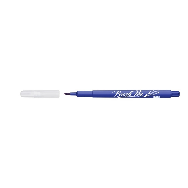 Picture of ICO Brush Pen Dark Blue 53