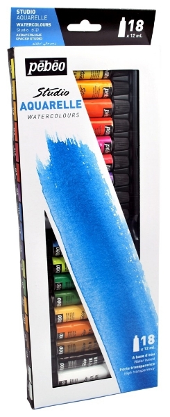 Picture of Pebeo Studio Watercolour - Set of 18 (12ml)