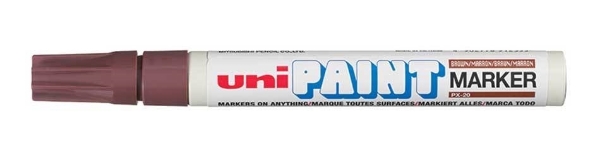 Picture of Uni Paint Marker 2.2mm-2.8mm - Brown