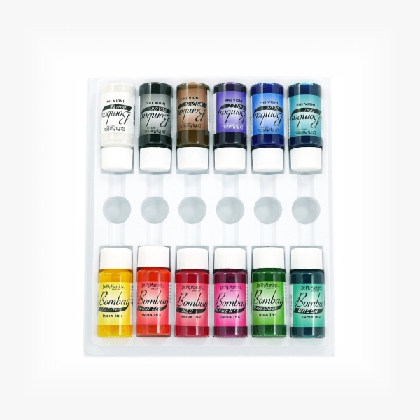 htconline.in| Dr.Ph.Martin's Bombay India Ink Set - 1 (12 colours ...