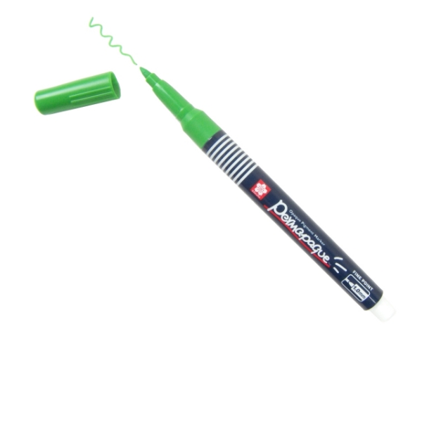 Picture of Sakura Permapaque Fine Point Pigment Marker - Green (1.0mm)