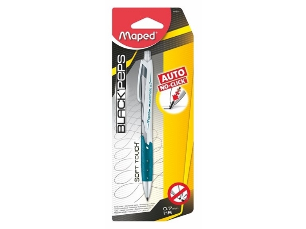 Picture of Maped Black Peps Automatic 0.7mm HB Mechanical Pencil