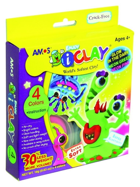 Picture of Amos I Clay Neon Set of 4 Colours