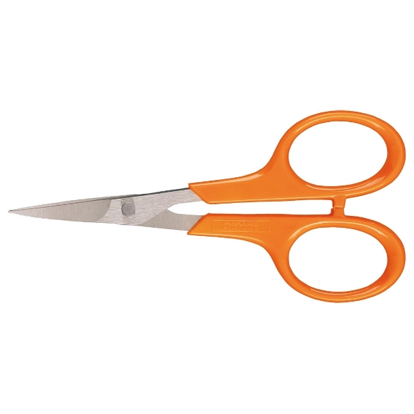 Fiskars Classic Round Tip Manicure Scissors 10cm Swedish Sandvik Steel   Amazonin Beauty