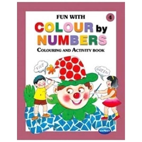 Picture of Vikas Fun With Colour By Numbers Book 4